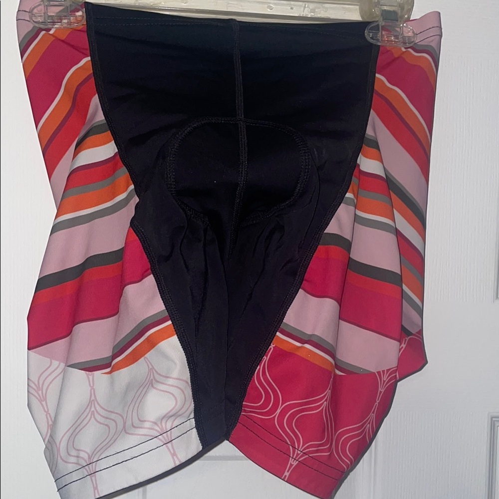 Canari Pink and Black Cycling Shorts